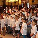 Деца из Русије посетила Саборну цркву у Београду