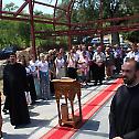 Освећење темеља цркве у Малој Врбици