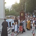 Епископ Кирило на Госпођиндан предводио литију у манастиру Савини