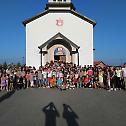Деца са Косова и Метохије посјетили храм Свете Петке у Гаревцу 