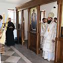 Bishop Arsenije officiated Divine Liturgy in the church of St. Nicholas Velimirovic 