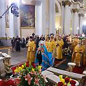 На дан прено а моштију св. Александра Невског у Петрограду одржана литија