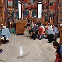 Освећење храма Свете Петке у Текућици