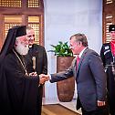 Patriarch of Alexandria at the Palace of the King of Jordan