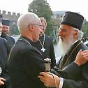 Сусрет патријарха Иринеја и архиепископа Јустина