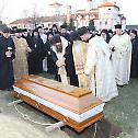Funeral rite and  burial of the Bishop Jeronim of Jegar