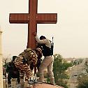 Курдски ратници подигли крст и звоник који су разрушили исламисти