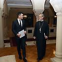 Defence Minister visits Serbian Patriarch
