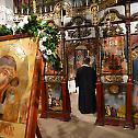 У цркви Лазарици дочекана Казанско-призренска икона Пресвете Богородице