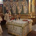 Епископ топлички Арсеније служио у цркви Светог Преображења Господњег на Видиковцу