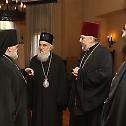Patriarch Irinej receives Bishop Nazarius of Kronstadt