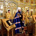 Metropolitan Hilarion celebrates at Moscow representation of Orthodox Church of Czech Lands and Slovakia