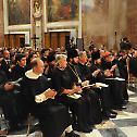 Concert of the Moscow Synodal Choir and the Sistine Chapel Choir is performed in Rome