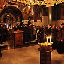 Свеноћно празнично бденије у Светосавској цркви 