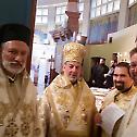 Bishop Irinej participates in 20th Anniversary celebration of Metropolitan Nikitas' Consecration