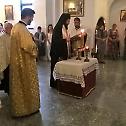 Bishop Siluan welcomed at the church of Holy Trinity in Perth