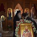 Литургија у манастиру Светих архангела на Превлаци