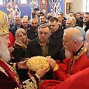 Патријарх Иринеј служио у цркви Светог Атанасија у Земуну