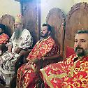 On Saint Sava's Day Bishop Joanikije serves the Liturgy at Mileseva Monastery