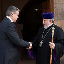 Prime Minister of the Republic of Armenian visits Holy Etchmiadzin