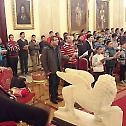 Young Christians of Egypt pay a visit to the Alexandrian Primate
