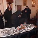Опело монахиње Ане у манастиру Ваведење