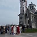 Епископ Јустин свештенослужио у Пријевору