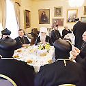 Ручак у част патријарха Јефрема II у Њујорку 