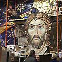 У априлу први делови мозаика на храму Светог Саве