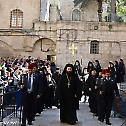 The feast of The Sunday of Orthodoxy in Jerusalem