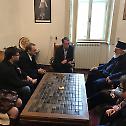 Deputy Head of the Russian Foreign Minister received by the Bishop of Banat