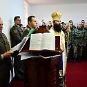 Bishop Ilarion of Timok celebrated Liturgy in the Army Barracks