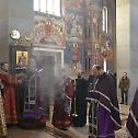 Литургија пређеосвећених Дарова у Саборној цркви у Крушевцу