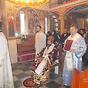 Епископ жички Јустин свештенослужио у манастиру Стубал
