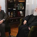 Serbian Patriarch received representative of the Academy of Sciences