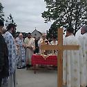 Освећени темељи цркве Свeтог Нектарија у Јагодњаку