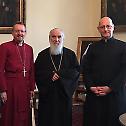 Anglican Bishop of Gibraltar received by Serbian Patriarch