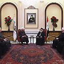 The Mufti of the Syrian Arab Republic visits His Beatitude Patriarch John X at the patriarchate