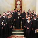 The crew of frigate Limonos, rocket launcher Krystallidis & submarine Pontos visit The Patriarchate of Jerusalem