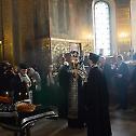 Office for the Dead said at the Russian Orthodox Church’s Sofia Representation for those who died in St. Petersburg metro station