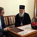 The Serbian Prime Minister received by the Serbian Patriarch