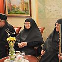 Пријем монаштва Епархије крушевачке у епархијској резиденцији у Крушевцу