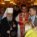 Serbian Patriarch officiated Paschal Liturgy in the Crypt of St. Sava’s