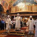 Metropolitan Hilarion Celebrates Liturgy in St. Alexander Nevsky Diocesan Cathedral