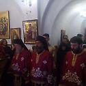 Владика Теодосије служио јелеосвећење у Цетињском манастиру
