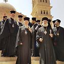 The bells of St George pealed joyfully for The Ecumenical Patriarch’s welcome by The Alexandrian Primate