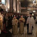  Епископ бачки Иринеј на прослави престоног празника грчког храма Светог Георгија у Бечу