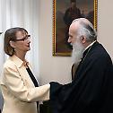 Patriarch received the Ambassador of France in Belgrade