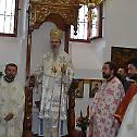 Епископ Теодосије служио Литургију у храму Светог кнеза Лазара у Доњој Гуштерици