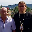 Bishop Tikhon of Podolsk on archpastoral visit to Hungary